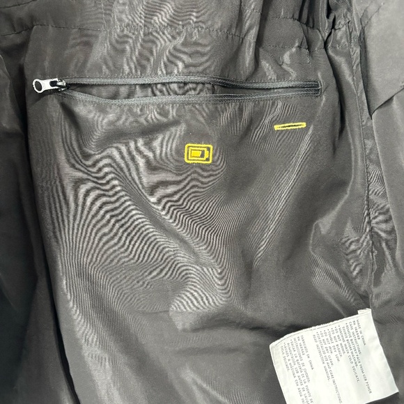 Ravean 100% Down Heated Jacket Detachable Hood Size Small - Picture 9 of 13